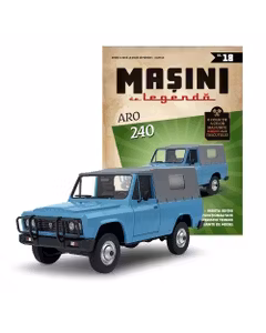 Masini de Legenda Nr.18 - Aro 240 albastru - Macheta Auto 1:43 - DeAgostini