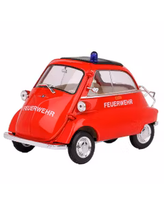 Macheta auto BMW Isetta 250 1961 scara 1:18 pompieri