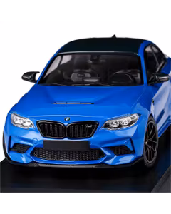 Macheta auto BMW M2 CS 2020 scara 1:18 albastru Minichamps