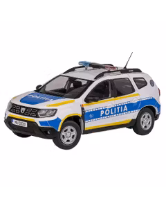 Macheta auto Dacia Duster Politia Romana 2021 1:18