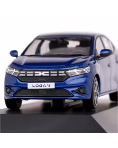 Macheta auto Dacia Logan III 2023 scara 1:43 albastru