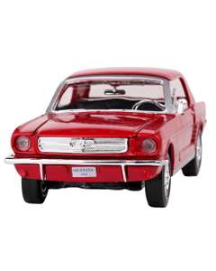 Macheta auto Ford Mustang HardTop 1964 rosu 1:24 MotorMax