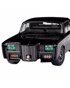 Macheta auto Imperial Black Beauty 1966 scara 1:18 negru AutoArt
