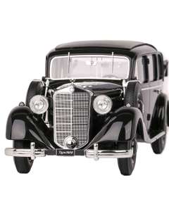 Macheta Auto Mercedes-Benz 260D Pullman Landaulet 1936 Negru 1:18 Triple9