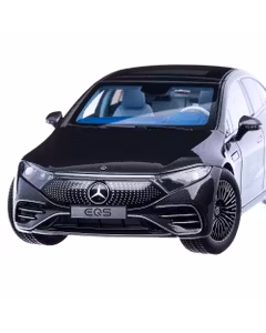 Macheta auto Mercedes Benz EQS (V297) 2022, scara 1:18 gri metalizat NZG