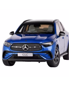 Macheta auto Mercedes-Benz GLC (X254) AMG Line 2022 albastru 1:18