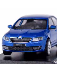 Macheta auto Skoda Octavia III 2012 1:43 albastru met
