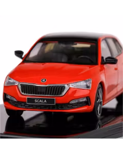 Macheta auto Skoda Scala rosu 2019 scara 1:43