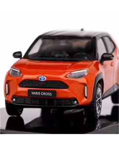 Macheta auto Toyota Yaris Cross 2022 portocaliu scara 1-43