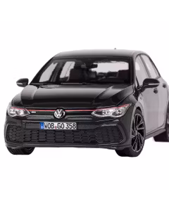 Macheta auto Volkswagen Golf VIII GTI 5 usi 2021 negru 1:18