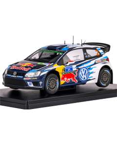 Macheta auto VW Polo R WRC No.2 Rally Mexico 2016 J.M.Latvala-M.Anttila 1-24