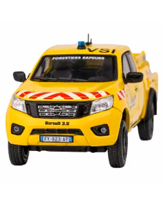Macheta autospeciala Pompieri Nissan Baroud 3.5 galben 1:43