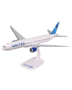 Macheta avion Boeing 777-300ER United Airlines 1:200 - Model de colectie PPC