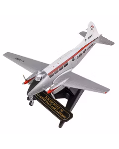 Macheta avion De Havilland Dove Dan-Air - scara 1:72, Oxford Diecast 72DV001