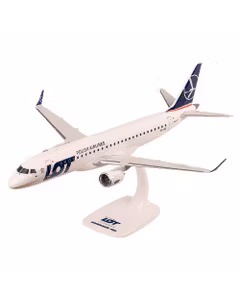 Macheta avion Embraer E195 LOT Polish Airlines scara 1-100 Herpa