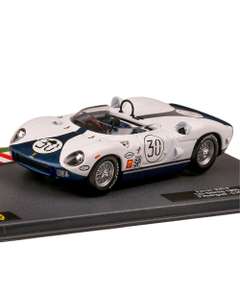 Macheta Ferrari 330P Spider No.30 12h Sebring 1965 alb cu albastru 1-43 - Resigilat