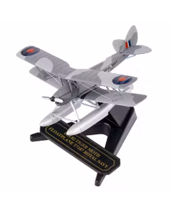 Macheta hidroavion De Havilland Tiger Moth T7187 - Royal Navy - scara 1:72 Oxford
