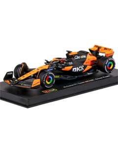 Macheta McLaren MCL38 F1 GP 2024 No.81 Piastri cu casca pilot 1:43