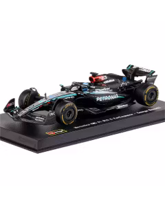 Macheta monopost Mercedes AMG W15 EQ Performance 2024 F1 No.63 Russell 1:43 Bburago