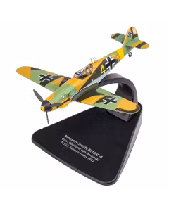 Macheta Messerschmitt Bf 109 F-4 Trop - Eberhard von Boremski - 1:72 Oxford Diecast