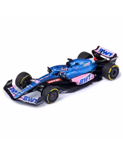 Macheta monopost Renault A522 Fernando Alonso #14 F1 Team Alpine BWT Australian GP 2022 scara 1:43 Minichamps
