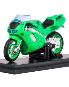 Macheta motocicleta Honda NR New Racing 1992 verde scara 1:18