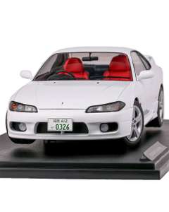 Macheta Nissan Silvia S15 Spec-R Aero 1999 aspen white 1:18
