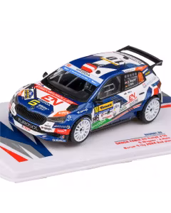 Macheta Skoda Fabia Rally2 Barum Rally 2024 No.10 Wagner-Hain - 1:43 IXO