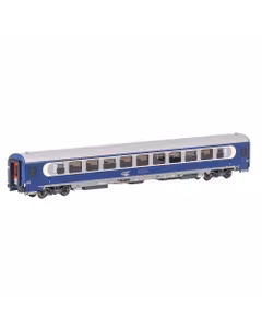 Macheta Vagon CFR Clasa 2 seria 21-86 AVA200 - Albastru/Gri, Nr. 61 53 21-86 039-5, Scara 1:87, AF20028 - Amintiri Feroviare