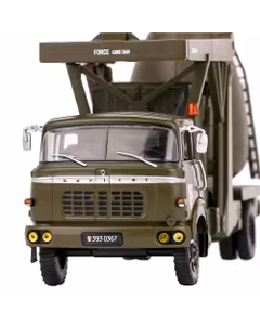 Macheta vehicul militar Berliet VTC transport nuclear olive 1:43