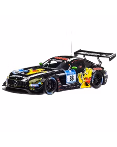 Mercedes-Benz AMG GT3 #88 3rd 24h Nürburgring 2016 Haribo Racing Team, scara 1:12, negru, Premium Classixxs