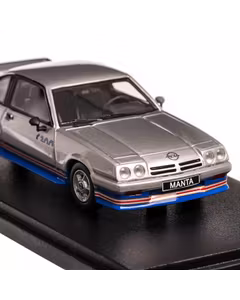 Opel Manta B i200 1984, macheta auto, scara 1:43, argintiu, Neo