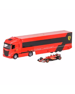 Set Iveco S-Way Transporter cu Ferrari F1 SF-24 Leclerc 2024 1:43