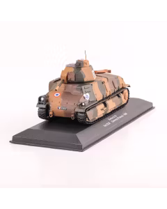 Macheta vehicul militar Somua S-35 1940 camuflaj scara 1:43 Magazine Models - Resigilat