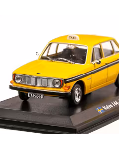 Volvo 144 Stockholm Taxi 1970, macheta Taxi scara 1:43, galben - Resigilat