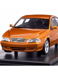 Volvo C70 Coupe 1998, macheta auto, scara 1:18, auriu metalizat, DNA Collectibles