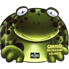 Lipeste si coloreaza - Animalute dragute - Broasca