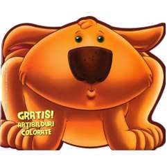 Lipeste si coloreaza - Animalute dragute - Cainele
