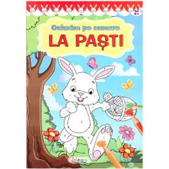 Coloram pe numere la Pasti