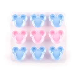 Magia dulciurilor Nr. 8 - Set de forme de silicon pentru briose Mickey si Minnie