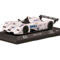 Macheta auto BMW S70 6.0L V12 LMR No.15 Winner 24h Le Mans 1999 alb 1:43