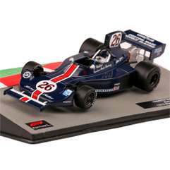 Macheta monopost F1 Hesketh 308B No.26 Alan Jones 1975 albastru 1-43