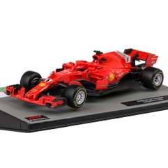 Macheta monopost Ferrari SF71H #5 F1 Sebastian Vettel 2018 rosu 1:43