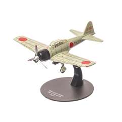 Macheta avion Mitsubishi A6M3 ZERO Hamp Japonia 1943, scara 1:72, gri, DeAgostini