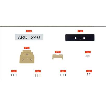 Macheta ARO 240 kit construibil Eaglemoss nr. 119