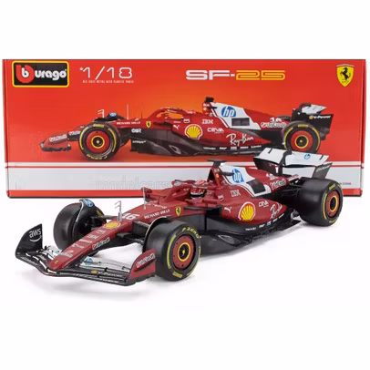 Macheta Ferrari F1 SF-25 2025 Lewis Hamilton Nr.44 1:18 Bburago