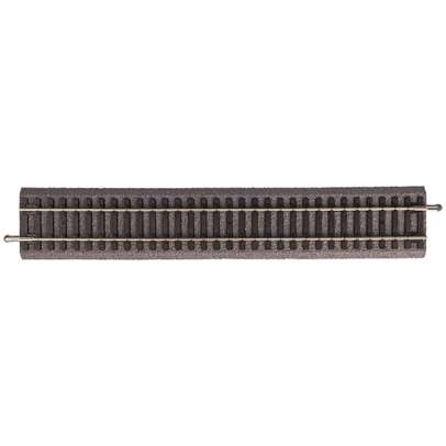 Sina dreapta G239 cu terasament PIKO 55400 scara HO 1:87 lungime 239 mm - vedere de sus