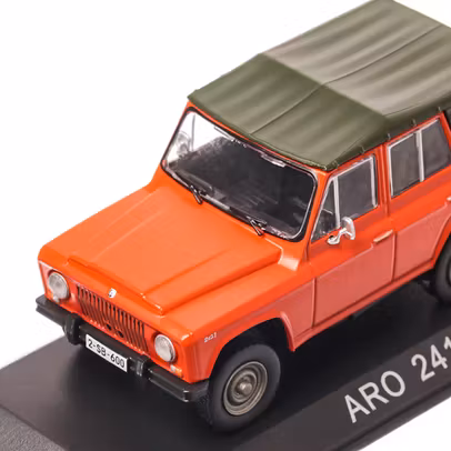 Aro 241 1972, macheta auto scara 1:43, portocaliu, blister de plastic, DeAgostini