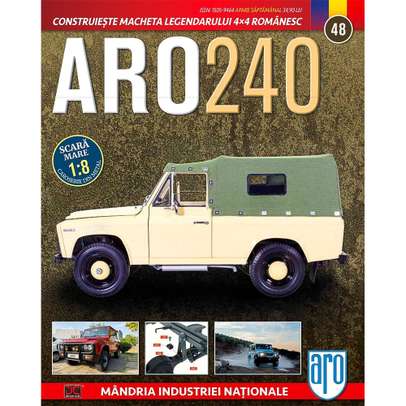 Macheta ARO 240 kit construibil Eaglemoss nr. 48 - coperta