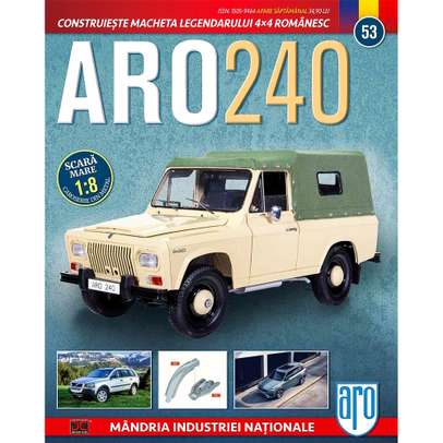 Macheta ARO 240 kit construibil Eaglemoss nr. 53 - coperta